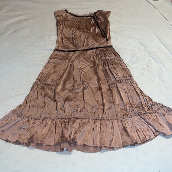 Philosophy Di Alberta Ferretti Silk Mini Dress Pink 6 - Picture 4 of 6